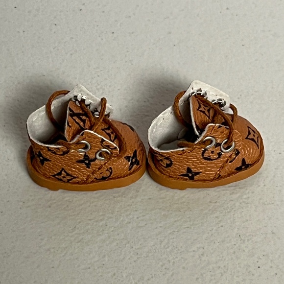 Designer Sneakers For Labubu Shoes Tan Brown Accessories Shoe Clothing Sneaker - Picture 6 of 6